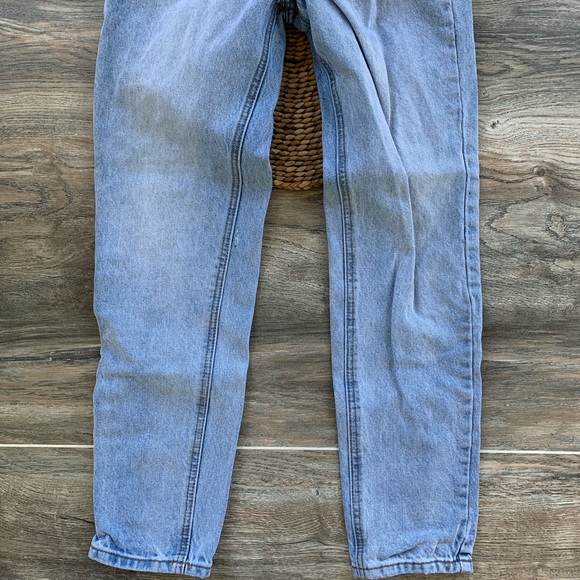 Brandy Light Denim High Rise Mom Jeans Pants - Picture 10 of 13